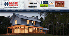 Desktop Screenshot of agateexteriors.com